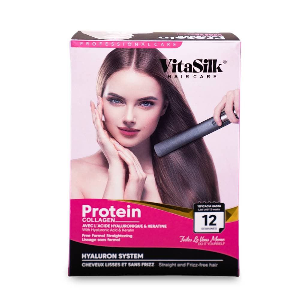 VitaSilk HYALURON SYSTEM – Pack Soin Professionnel Lissage sans Formaldéhyde